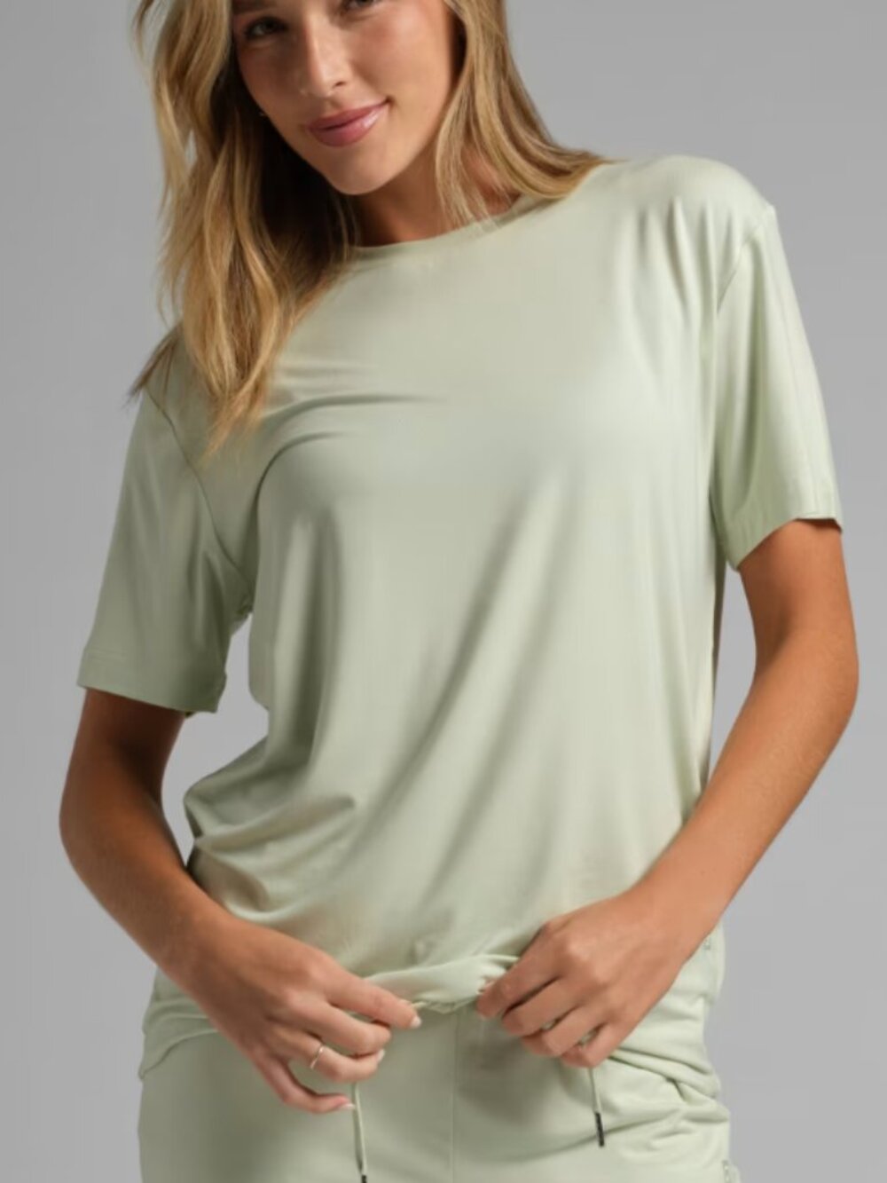 Men's Short Sleeve Crew Neck Tee - Mint Green